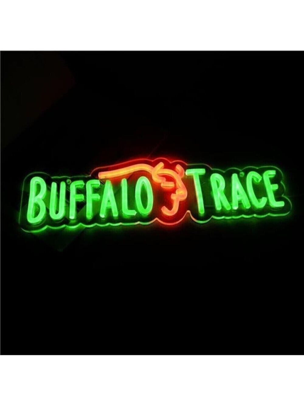 Buffalo Trace Neon Sign Bourbon Whiskey Bar Pub Party Led Light Garage Business